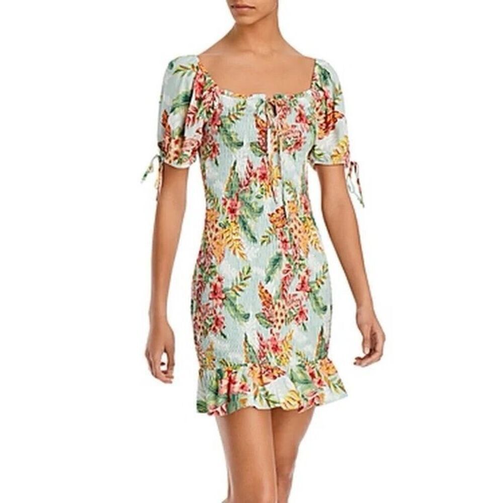 Lost & Wander Seaside Breeze Mini Dress In XS